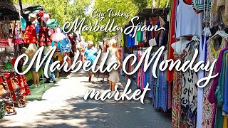 Marbella Monday market