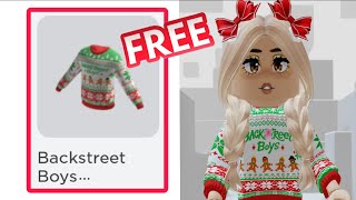 Backstreet  Boys! City Life Free item Backstreet Boys event roblox #roblox
