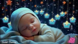 Baby Sleep Music 🌙 Mozart Brahms Lullaby 🎶 Soothing Sounds to Relax and Fall Asleep Instantly