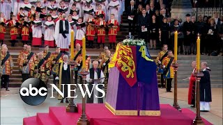 Special Report: Queen Elizabeth II's coffin journeys from Buckingham Palace to Westminster Abbey