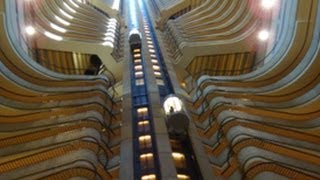 FAST & AWESOME!!! Otis Series 1 High-Speed Elevators at Marriott Marquis in Atlanta, GA