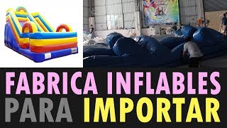 Fabrica juegos inflables inchables | Que Importar desde China - YouTube