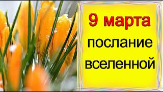 ПОСЛАНИЕ ВСЕЛЕННОЙ на 9 марта. *Эзотерика Для Тебя*