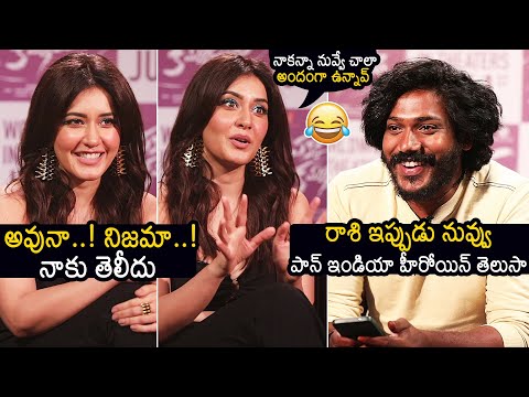 Raashi Khanna FULL FUN Interview About Pakka Commercial - YOUTUBE