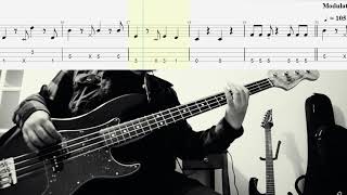 The Temptations - My Girl (bass cover with tabs and notations)