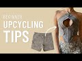 How to upcycle clothes beginner tips