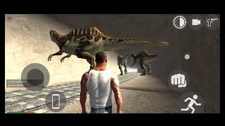 🦖 Jurassic Park Challenge INSIDE TUNNEL – Part 1 😱🔥 | India Bike Racing 3D #gta5 #gta  screenshot 2