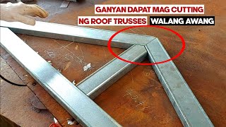 IMPORTANTING MALAMAN MO ITO SA PAG LAYOUT NG ROOF TRUSSES|@bhamzkievlog5624