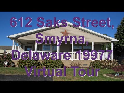 612 Saks Street, Smyrna, DE home video tour