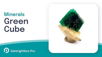 Dark Green Fluorite | Minerals Taken With GemLightbox Pro