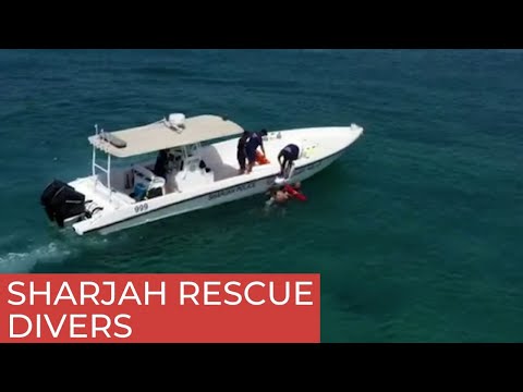 Sharjah divers put their lives at risk to help community members