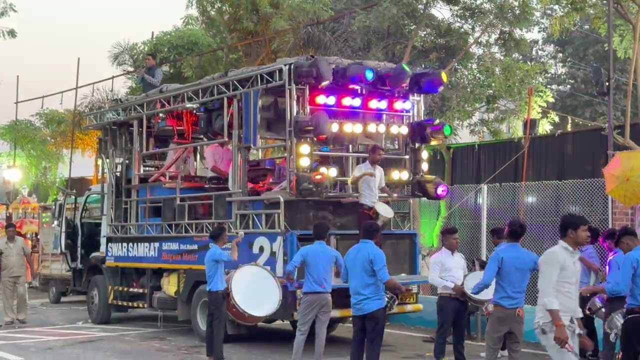 Nachan lagyo re bairagi man 🥰 ( Hindi Song 4K Video ) Swar Samrat Brss Band Satana 🎷 ( 221 )