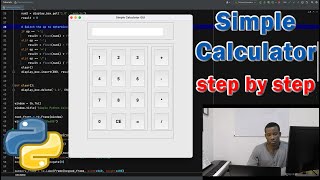 Simple GUI Calculator in Python With Tkinter - Step by ... | Doovi
