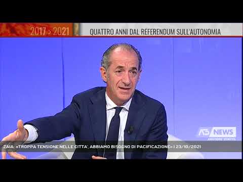 ZAIA: «TROPPA TENSIONE NELLE CITTA', ABBIAMO BISOGNO DI PACIFICAZIONE» | 23/10/2021