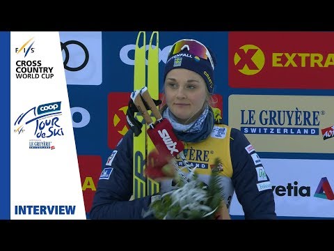 Stina Nilsson | "It's really a good day" | Toblach | Ladies' Sprint | FIS Cross Country