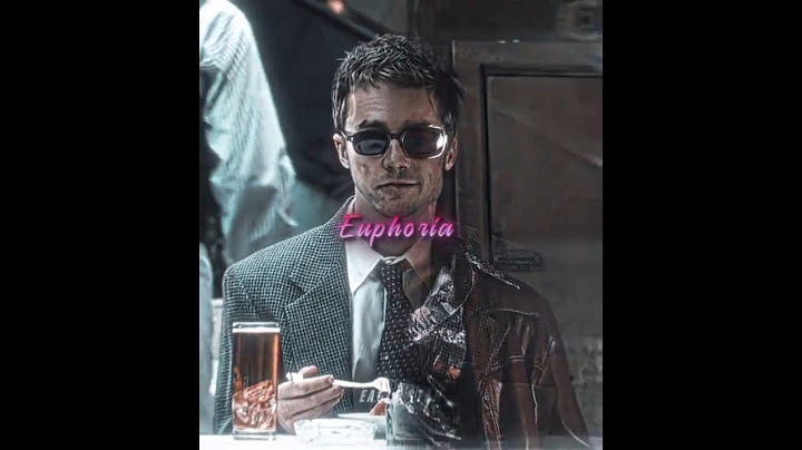There are 2 versions of me... | Tyler Durden Edit | Ela Joga na hora