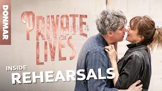 PRIVATE LIVES Cast interviews | Donmar Warehouse