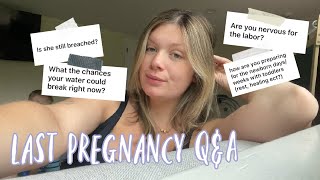 chill vlog: LAST pregnancy Q&A before baby girl (contracting, still breeched, collecting colostrum?) by Jen Stone 1,226 views 6 days ago 22 minutes