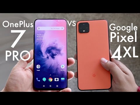 Google Pixel 4 XL Vs OnePlus 7 Pro! (Comparison) (Review)