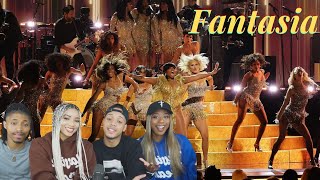 SINGING GROUP REACTS TO FANTASIA - Grammy Performance "PROUD MARRY" Tribute to TINA TURNER