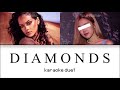 Karaoke duet diamonds  rihanna