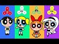 Wrong Fidget Spinners Powerpuff Girls Learn Colors Funny Finger Family Nursery Rhymes Song for Kids