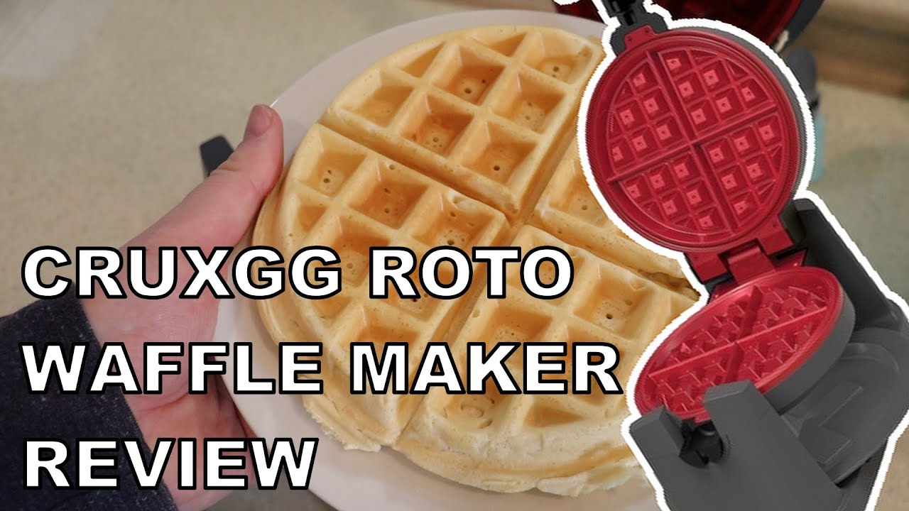 CRUXGG Single Rotating Waffle Maker – Crux Kitchen