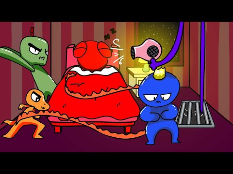 Rainbow Friends Babies vs Box Animation