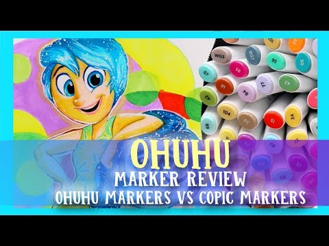 Paint Like a Pro with Ohuhu Markers: Review and Techniques! 🎨 