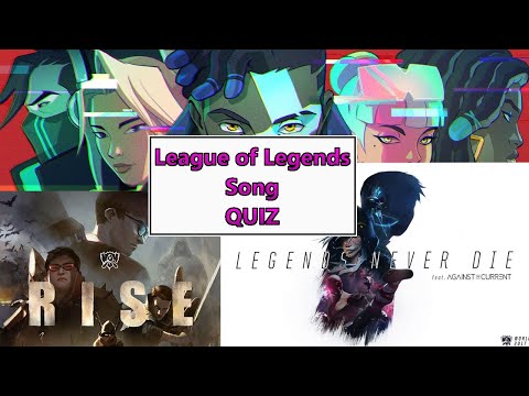 LEAGUE OF LEGENDS SONG QUIZ (😂VERY EASY - IMPOSSIBLE😱) CHALLENGING | LoL QUIZ
