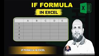 LEARN EXCEL IF FORMULA LEARNING IN URDU/HINDI