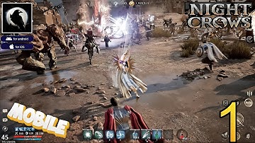 Night  Crows Gameplay Walkthrough Part 1  (iOS, Android