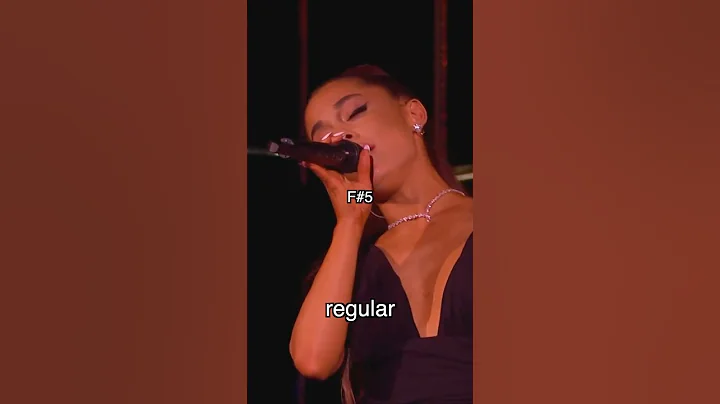 ALL of the HIGH NOTES in 'God is a woman' | #arianagrande #shorts