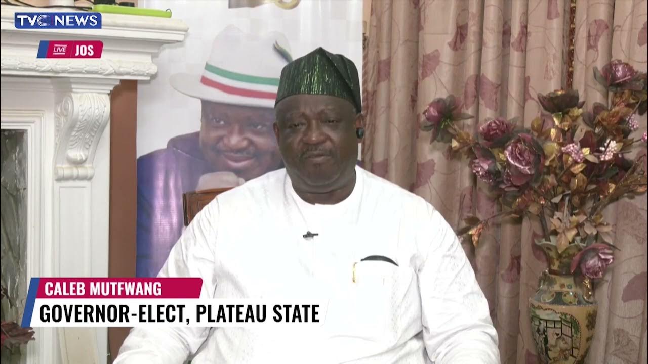 #Decision2023 |  Plateau Governor-Elect Speaks Exclusively With TVC News
