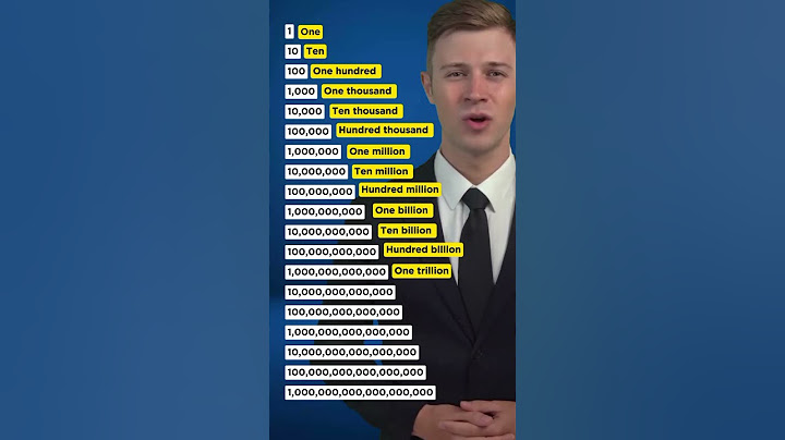 One hundred thousand million. #english #education #grammar #englishtips