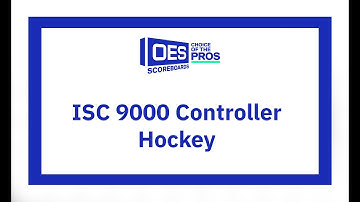 ISC 9000 Hockey Scoreboard Controller