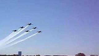 USNA Graduation 2008 Blue Angel Fly Over
