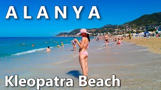 Alanya Kleopatra Beach 2023 Walking Tour 4K🇹🇷