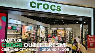 Mengunjungi Outlet Crocs Original di CCM (Cibinong City Mall)