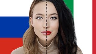 🇷🇺Русский Макияж vs Итальянский Макияж  🇮🇹