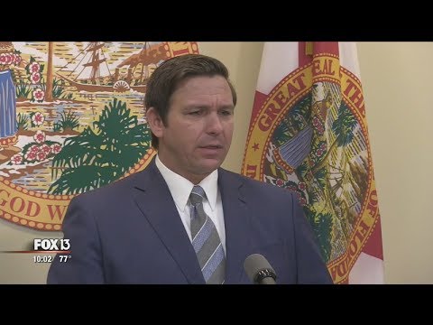 Video Florida Governor Ron DeSantis agrees to withhold... - youtube