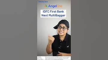 Can IDFC First Bank be the Next MultiBagger Stock? | #idfc