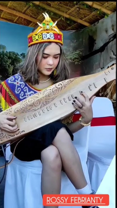 Instrumen Musik Sape#shorts #dayak