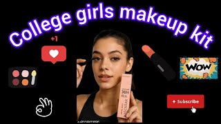 College girls daily makeup kit ❤😚😍#likeandsubscribe #Eyemakeup #makeup #views 