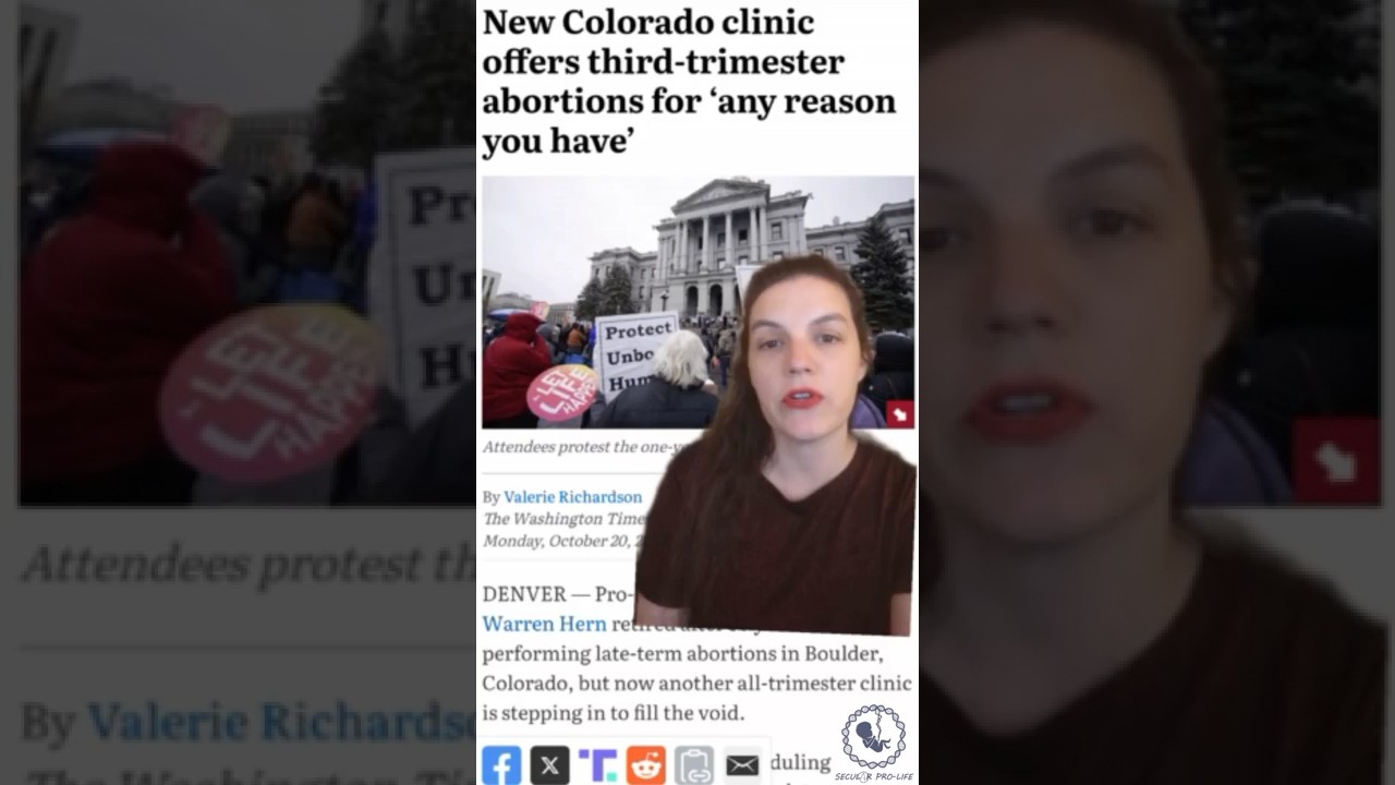 Клиника Нью-Колорадо делает аборты на сроке до 34 недель.