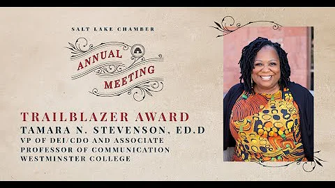 2022 Trailblazer Award: Tamara Stevenson