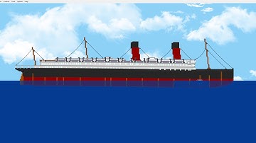 Recreating the Sinking from "The Last Voyage" | Floating Sandbox 1.13