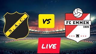 NAC vs FC Emmen|Live football match | live score | today match |soccer live| |score update|