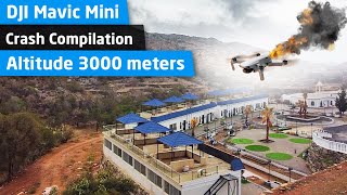 DJI Mavic Mini Crash Compilation - Altitude 3000 meters 2021 #Shorts