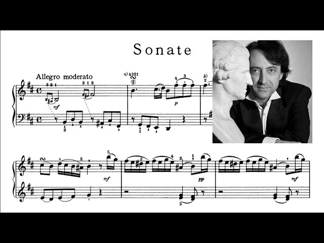 Haydn - Sonate pour clavier n°32:1er mvt : Jean-Efflam Bavouzet